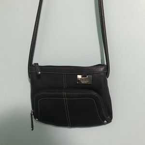 Tignanello crossbody black bag